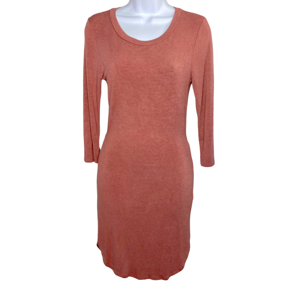 Juniors A Ellen Cutout Back Bodycon Dress Mauve M